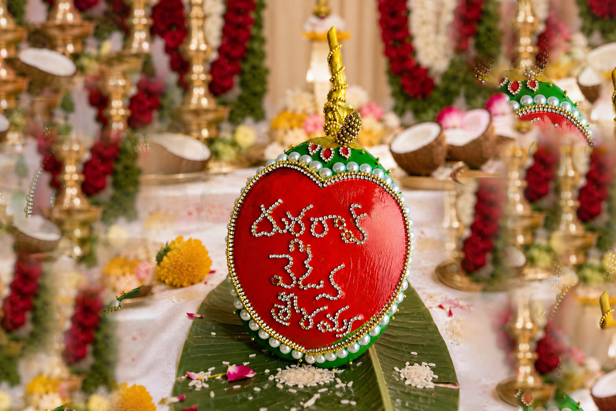 Wedding Heart Coconut